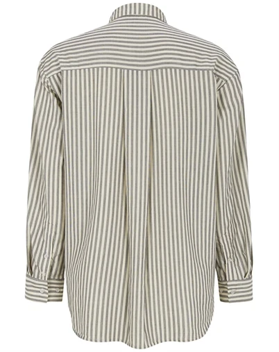Soft Rebels - SRVeronica Striped Skjorte - Stripe Artic Wolf